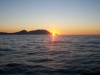 Sunset over Cies northern island