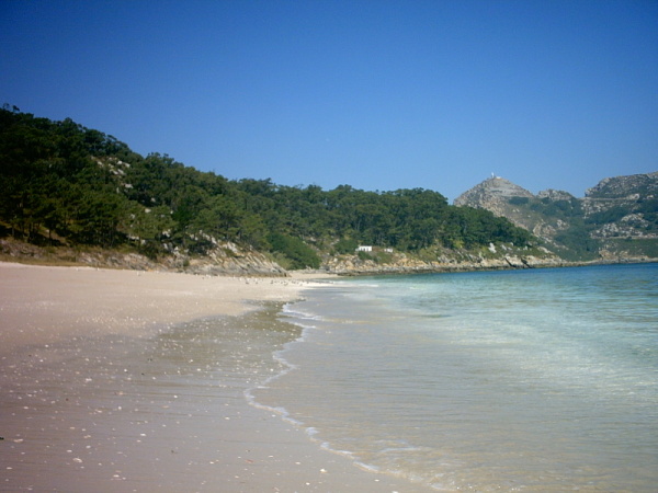Cies southern island's beach